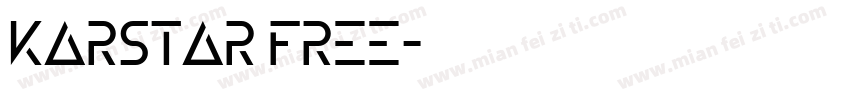 Karstar Free字体转换
